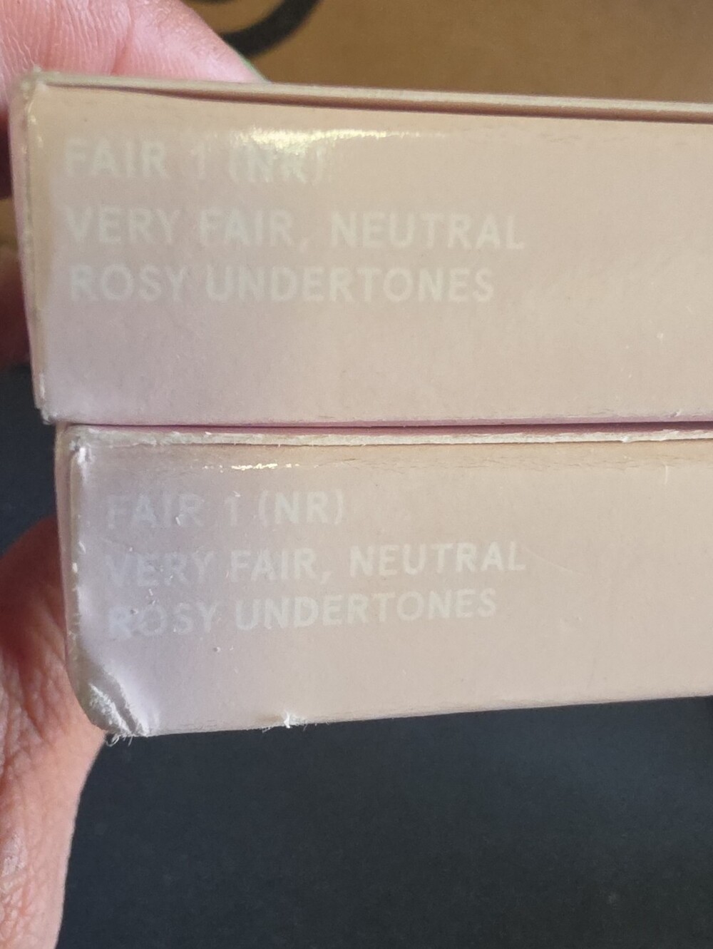 One/Size Very Fair Rosy Undertones Foundation - Fair 1 (NR)